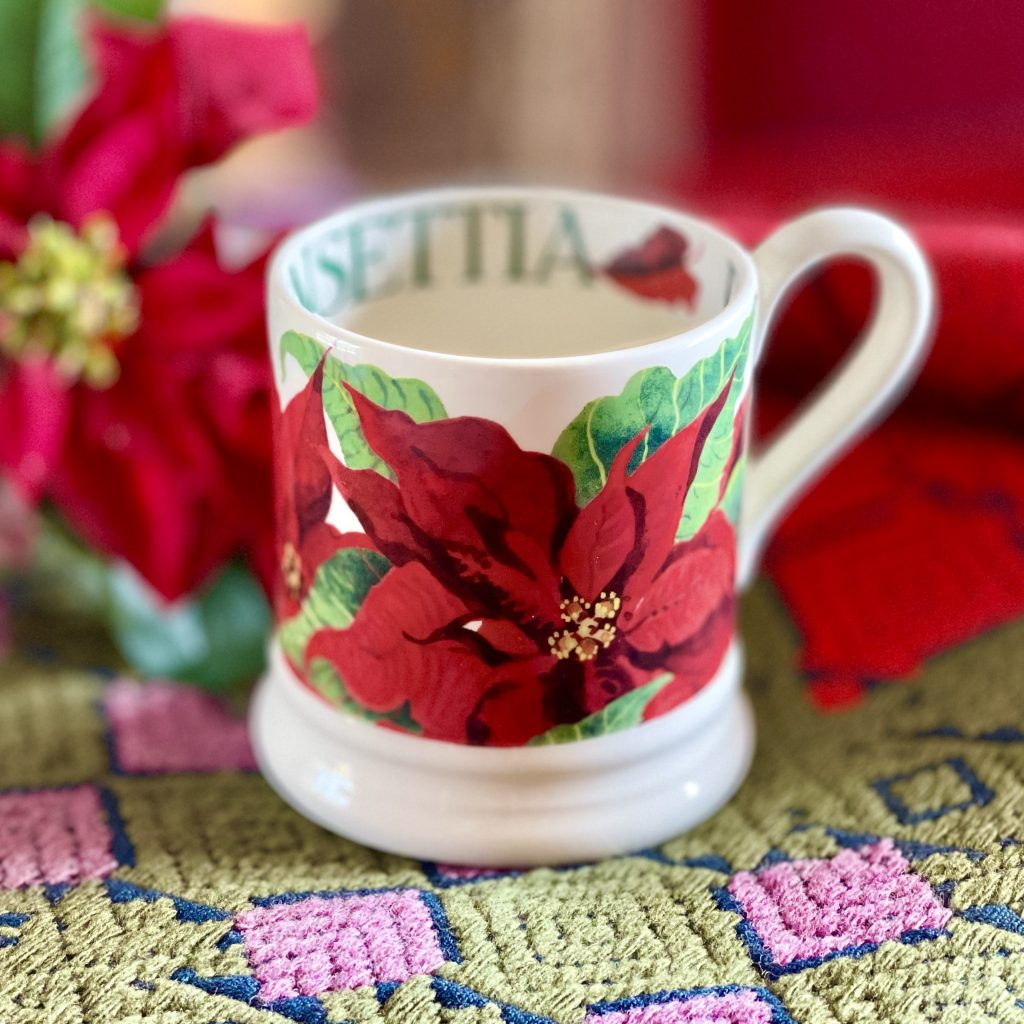 Porslinsmugg Emma Bridgewater Pointsettia