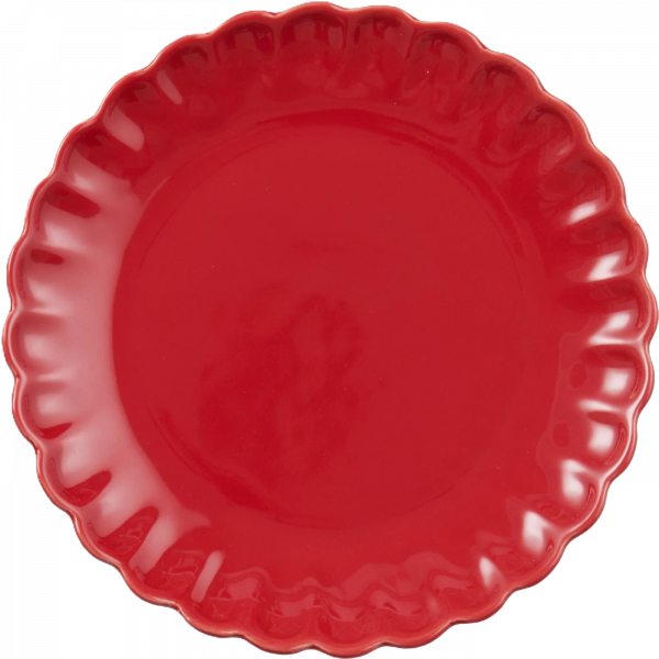 Assiett Mynte röd