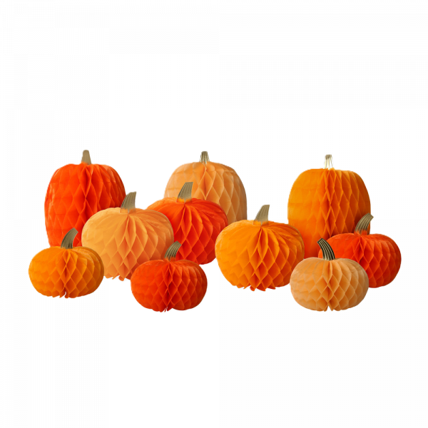 Set med pumpor honeycomb